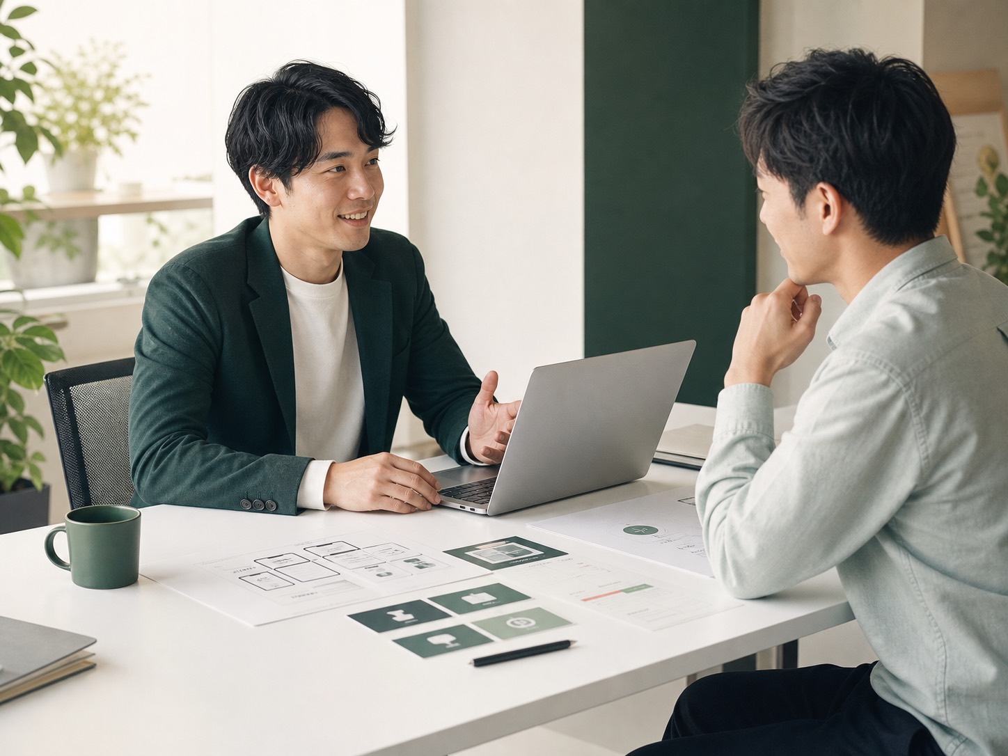 医療・介護施設の採用ブランディングを伴走するCraft Growthのビジュアル